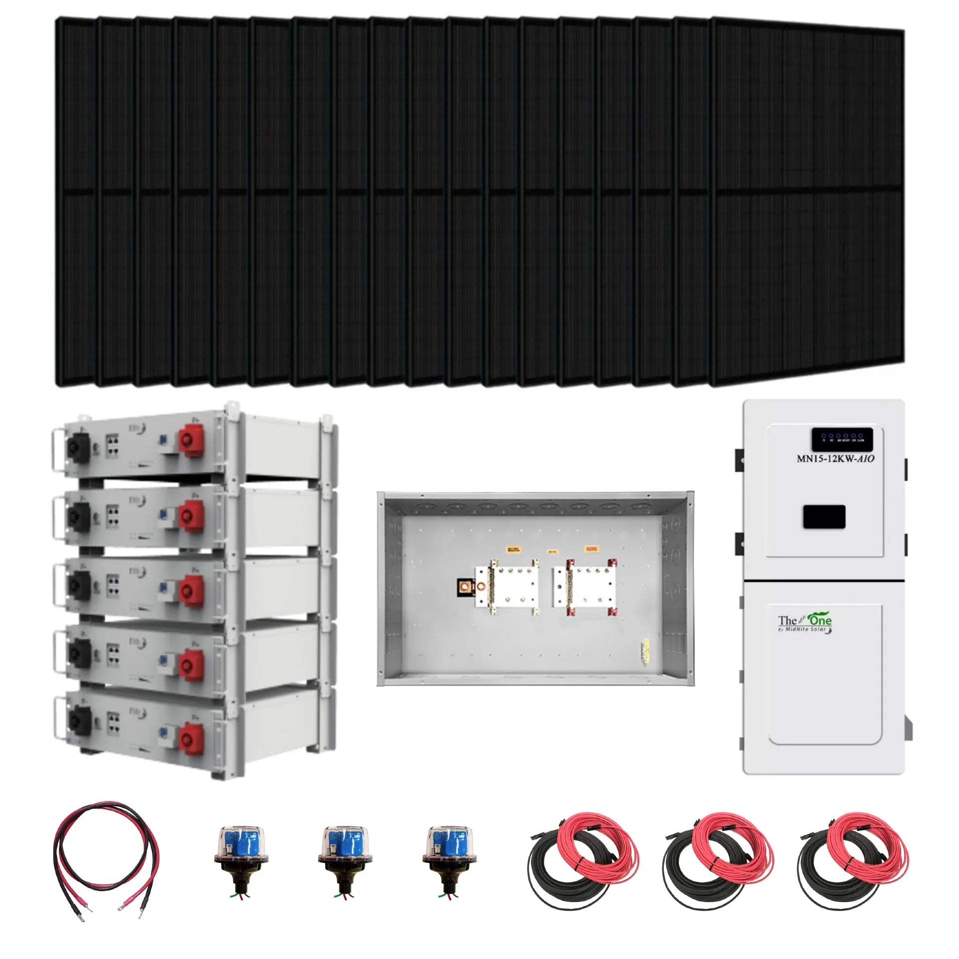 MidNite Power Complete Hybrid Solar Kit - 11.4 kW 120/240V Output + product image 1