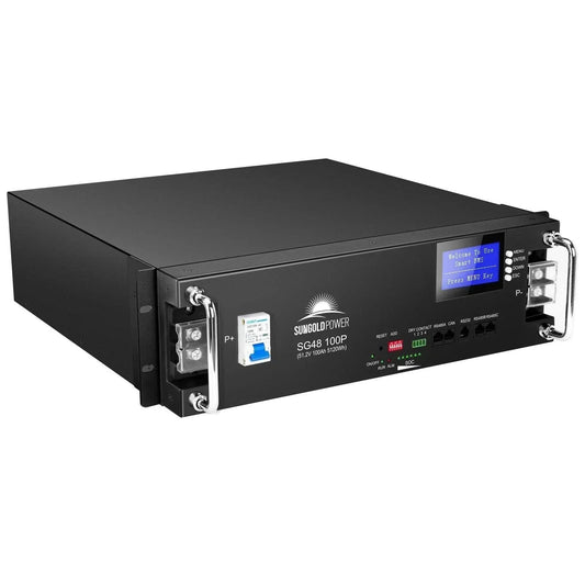 Sungold Power 48V 100AH Server Rack LiFePO4 Lithium Battery SG48100P