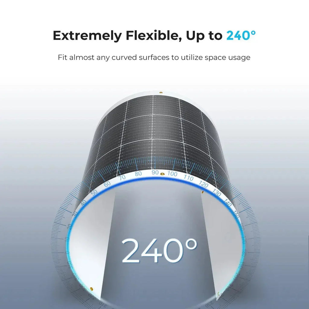 Renogy Flexible 100W 12V Monocrystalline Solar Panel