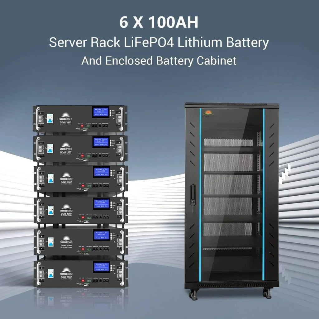 Hybrid Solar Kit 11.4KW 48V Split Phase 30.72KWH Lithium Battery 28 X 450 Watt Solar Panel SGH-11N3E