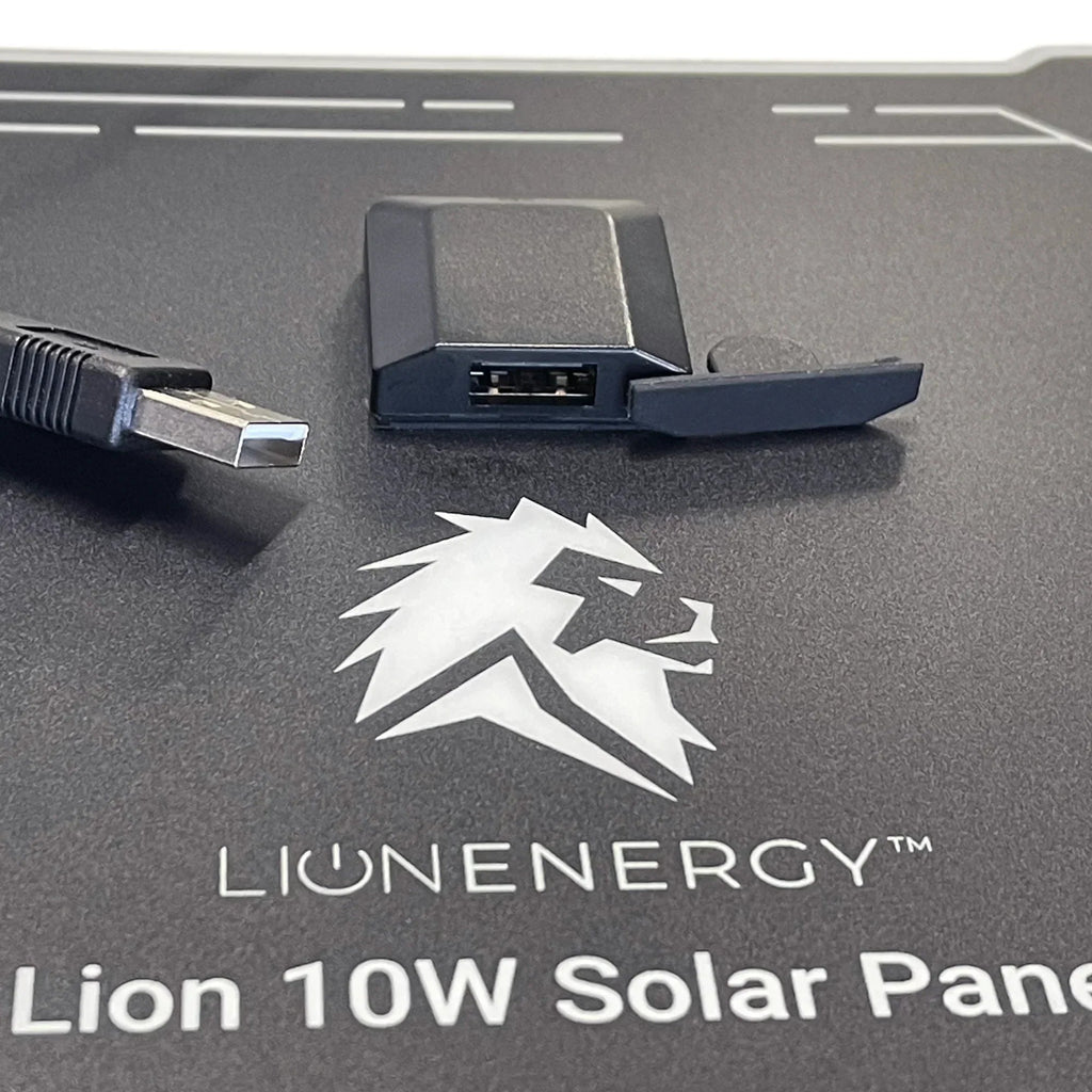 Lion Energy Morningside - 10W 6V Solar Panel (USB-A)