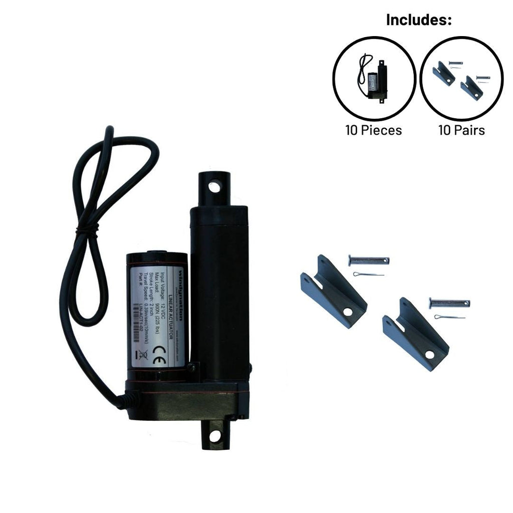 WindyNation Linear Actuators - 2", 4", 6", 8", 12", 16", 20", 30"