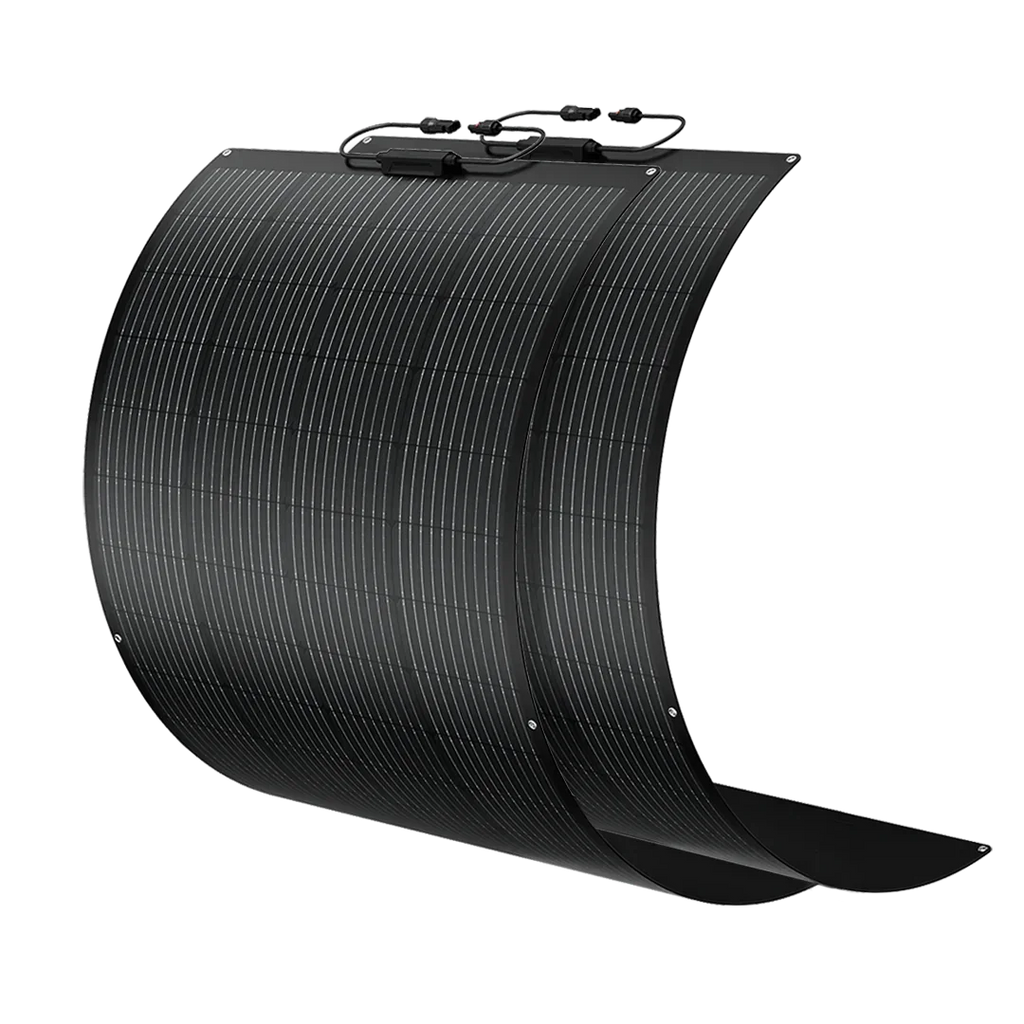 BougeRV Arch 200 Watt Fiberglass Flexible Curved Solar Panel