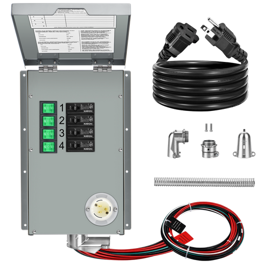 Nature's Generator 120V 15A 4-Circuit Transfer Switch