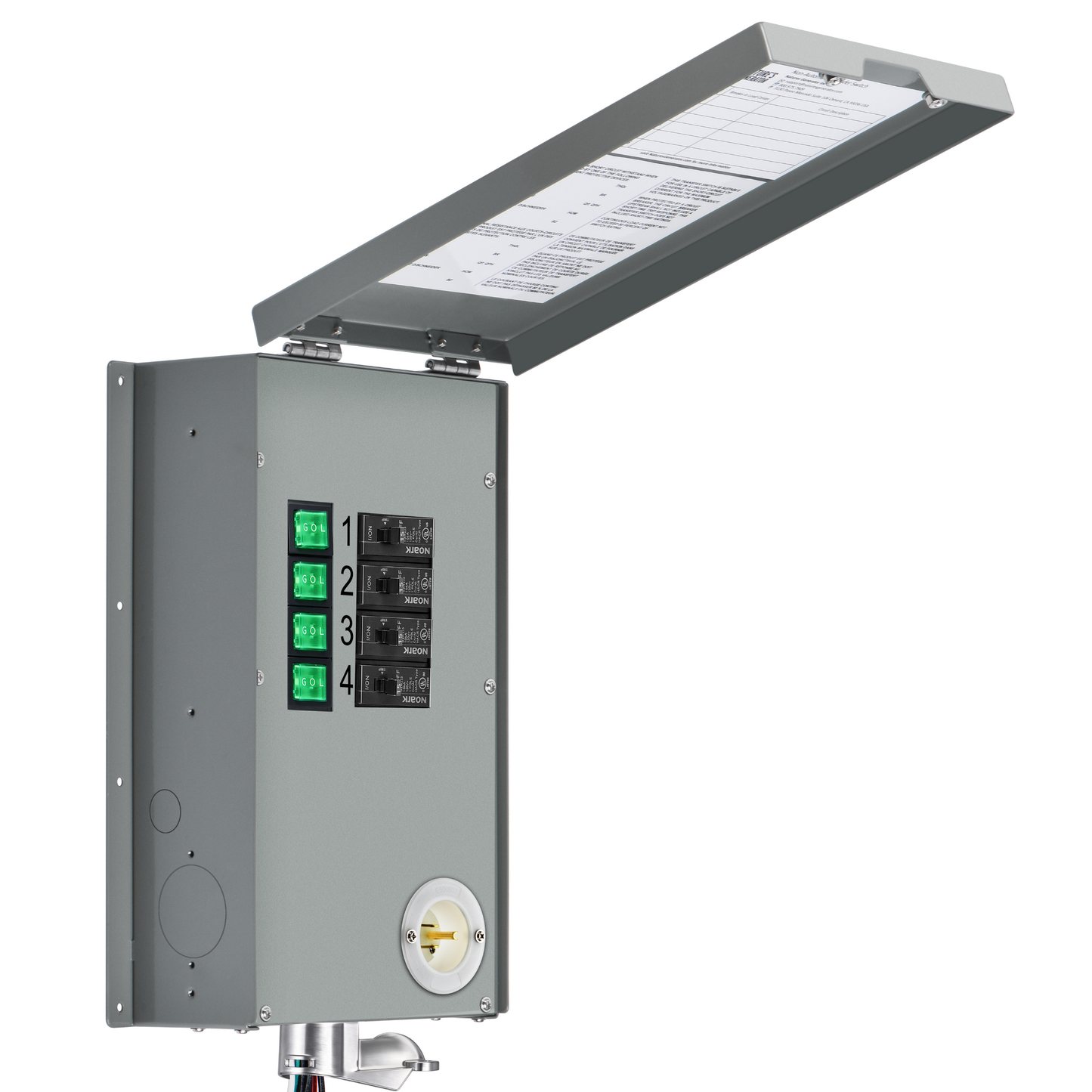 Nature's Generator 120V 15A 4-Circuit Transfer Switch