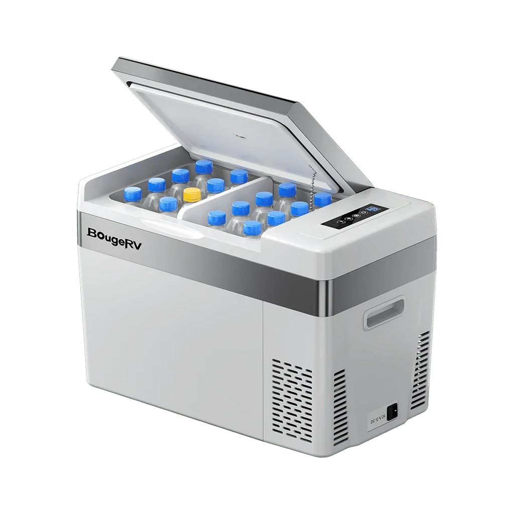 BougeRV 12V 30 Quart (28L) Portable Car Fridge