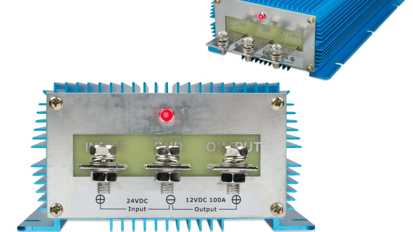 Full Battery DC-DC Transformers: step up/down converters for 12V, 24V
