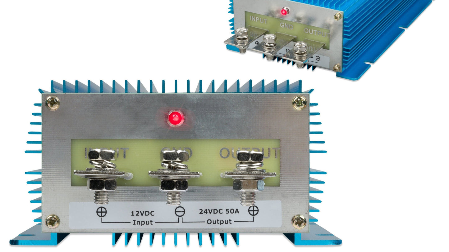 Full Battery DC-DC Transformers: step up/down converters for 12V, 24V