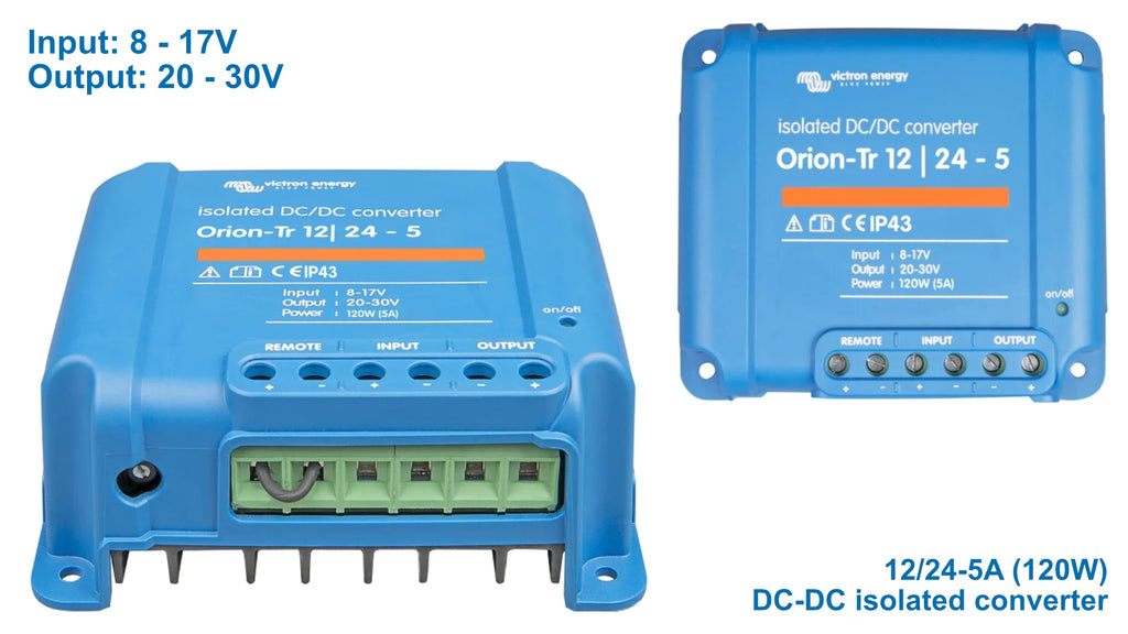 Full Battery DC-DC Transformers: step up/down converters for 12V, 24V