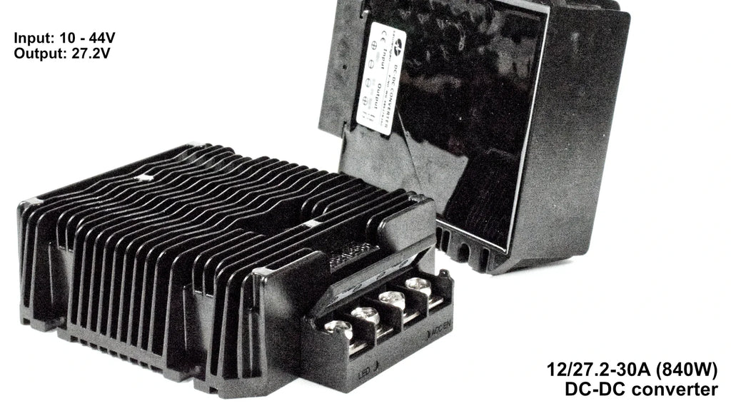 Full Battery DC-DC Transformers: step up/down converters for 12V, 24V