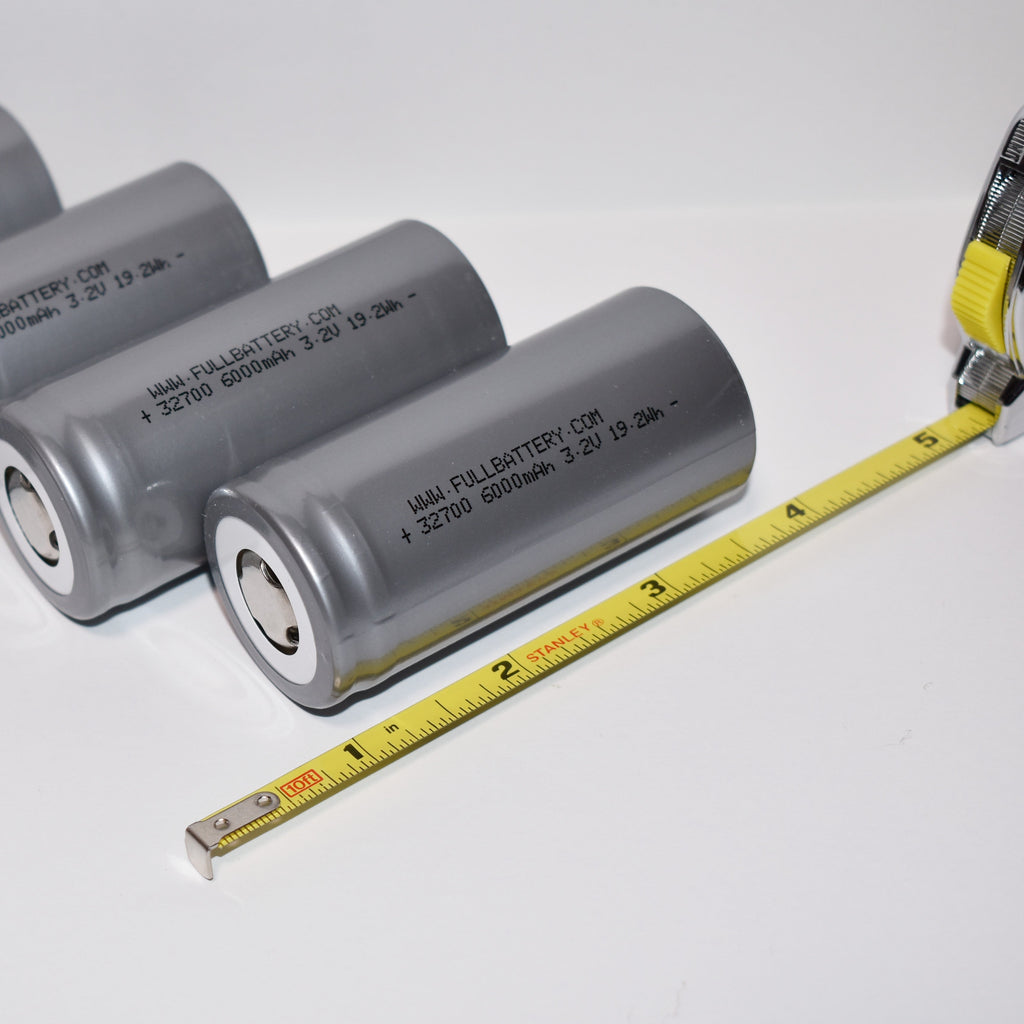 Panasonic LiFePO4 Cylindrical 32700 Cells; 6000 mAh 3.2 V LFP