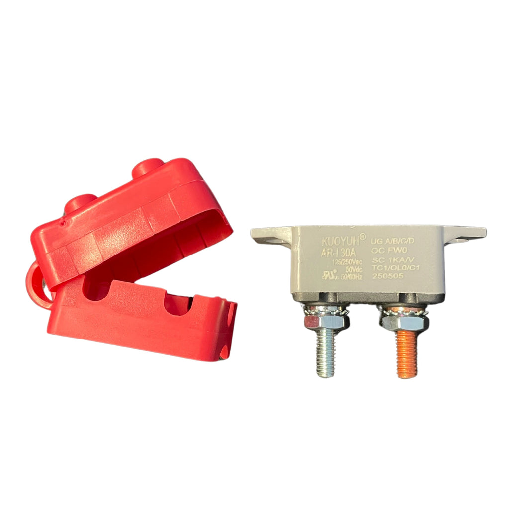 WindyNation 30-Amp or 50-Amp 12 Volt Automatic Reset Circuit Breaker