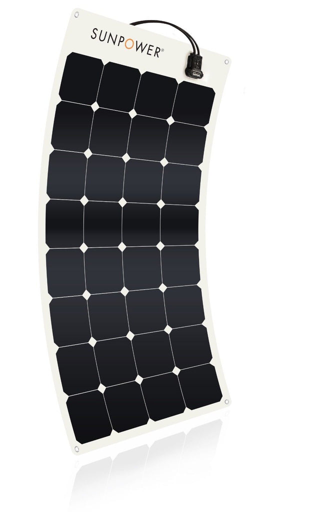 Full Battery Sunpower 100W Flexible Solar Panel (Pallet of 30)