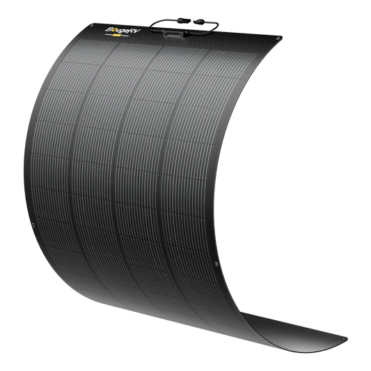 BougeRV Arch Pro 100W N-Type TOPCon Flexible Solar Panel (12V/24V Compatible)