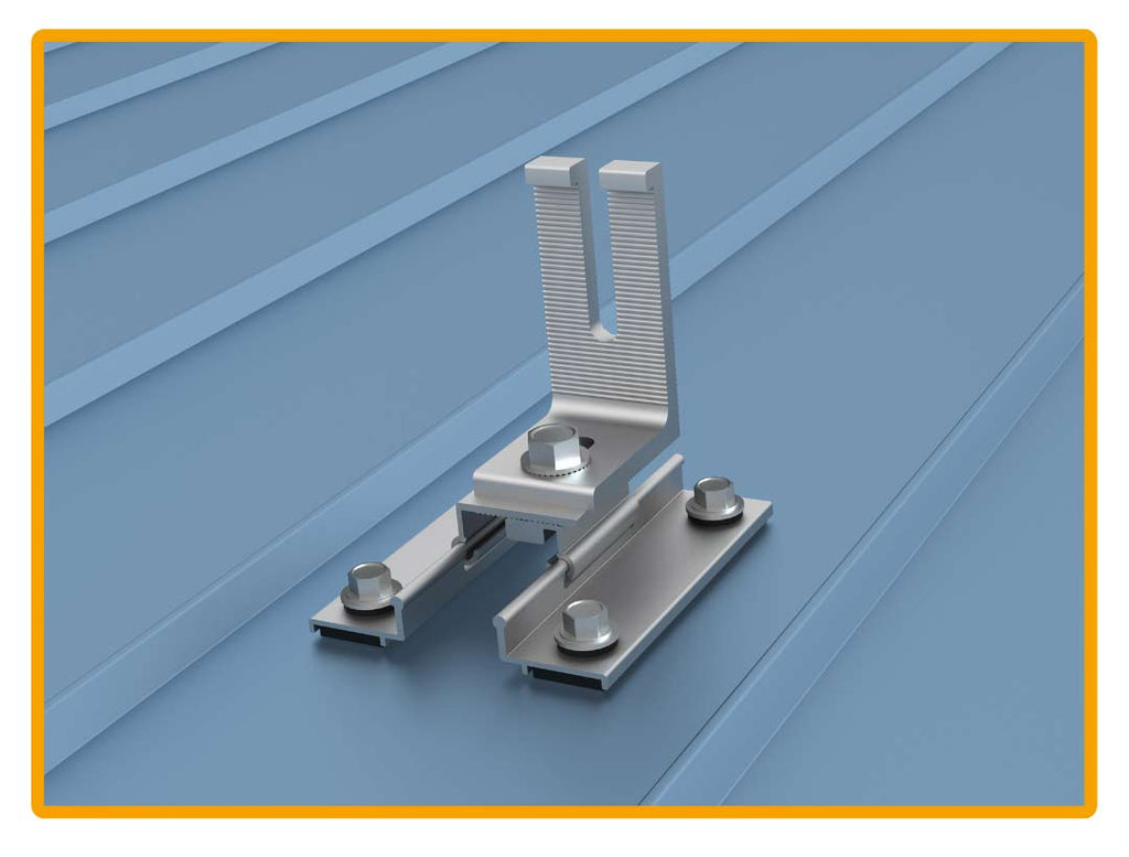 Sunmodo MRB - Metal Roof Mounting Attachment (Rail-Less System)