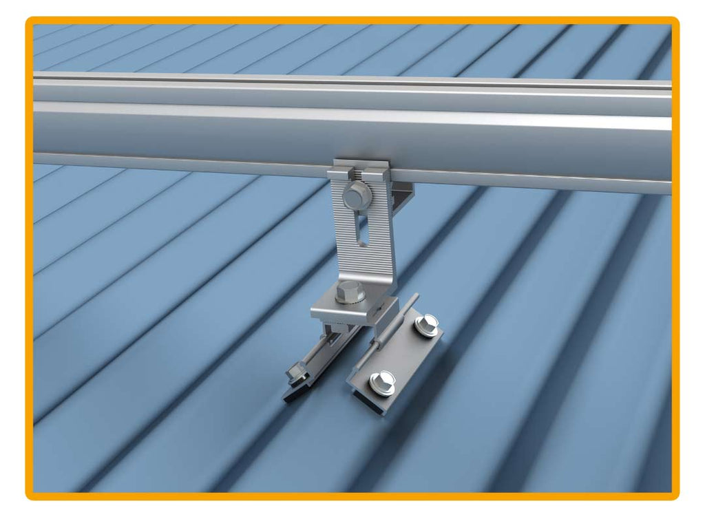 Sunmodo MRB - Metal Roof Mounting Attachment (Rail-Less System)