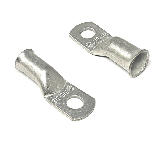 WindyNation 2/0 Gauge (AWG) Copper Cable Lug Ring Terminals
