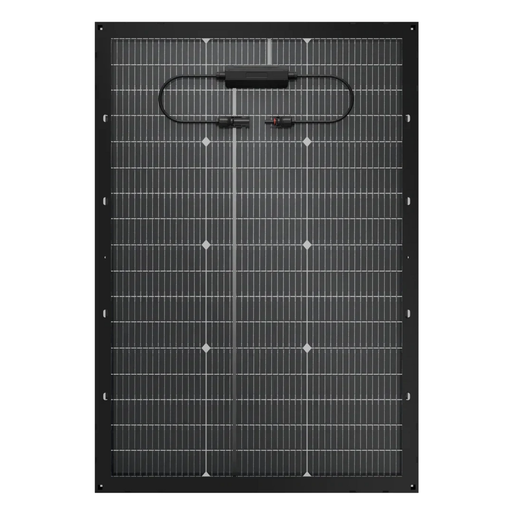 BougeRV 16BB N-Type 12V/24V 100 Watt Bifacial Solar Panel