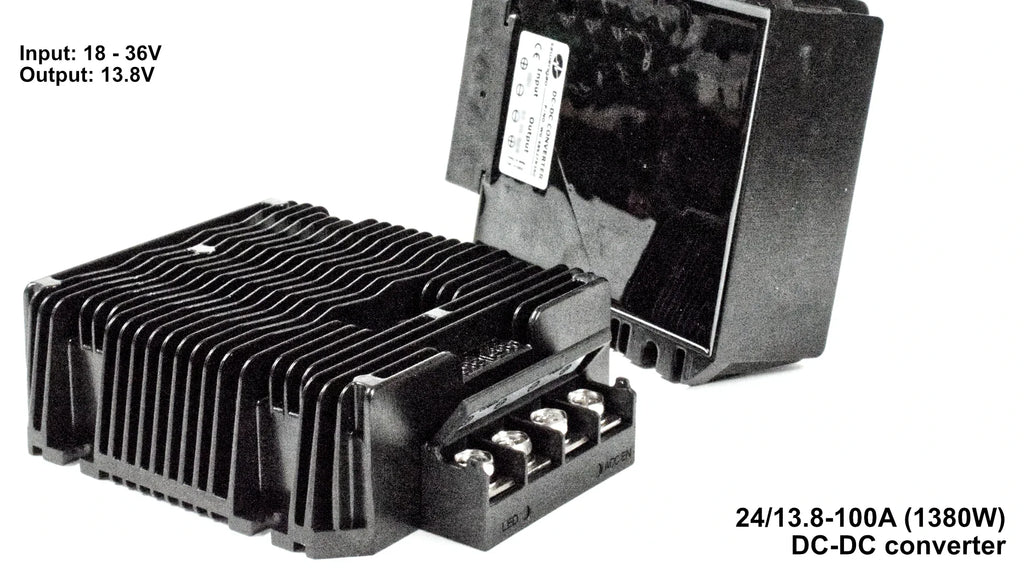 Full Battery DC-DC Transformers: step up/down converters for 12V, 24V
