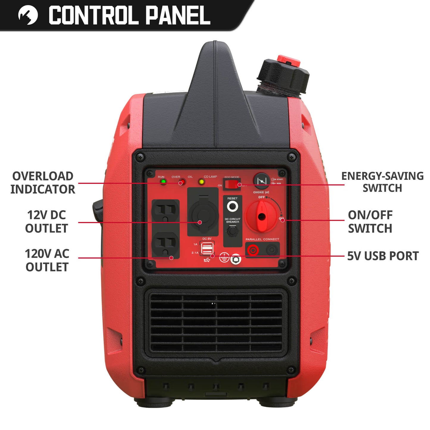 PowerSmart 2500W Inverter Generator HB5025