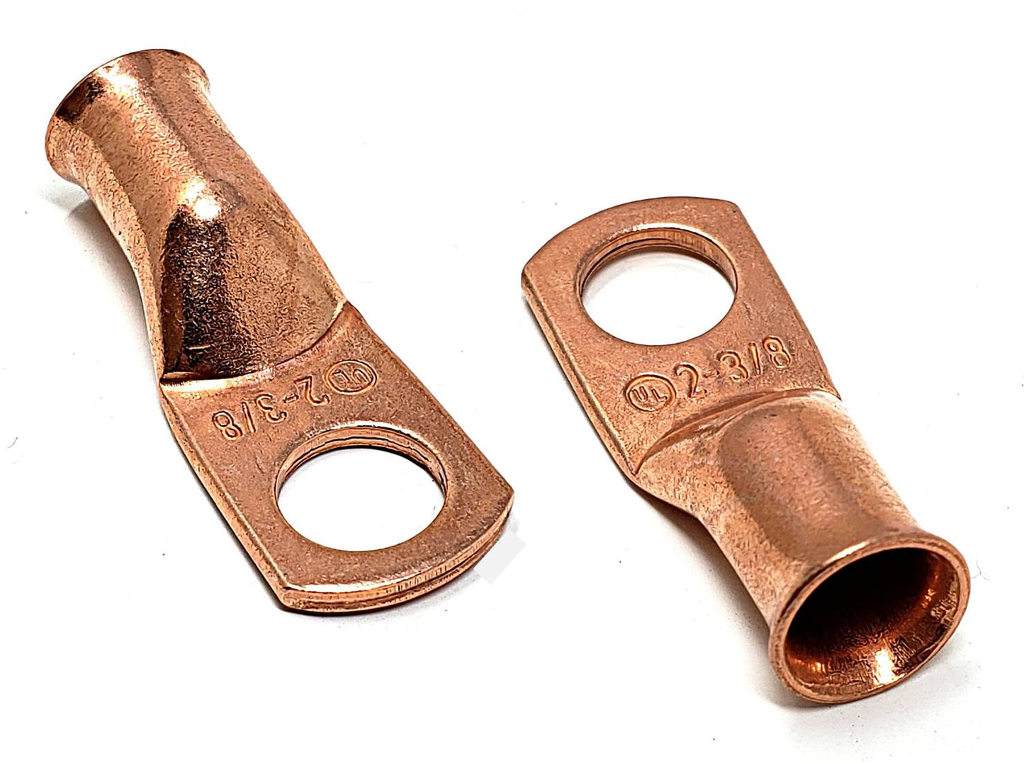 WindyNation 2 Gauge (AWG) Copper Cable Lug Ring Terminals