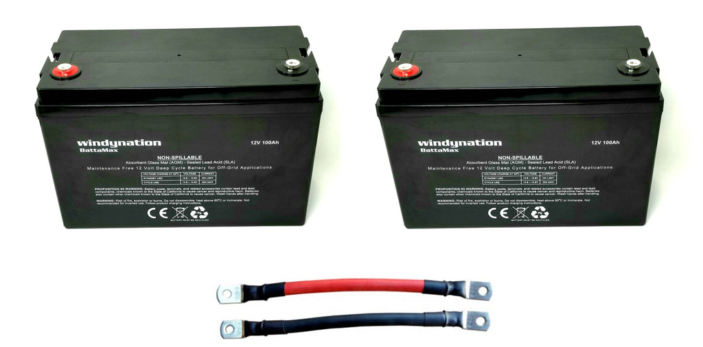 WindyNation 300-Watt Mono Solar Kits w/ P30L LCD Charge Controller