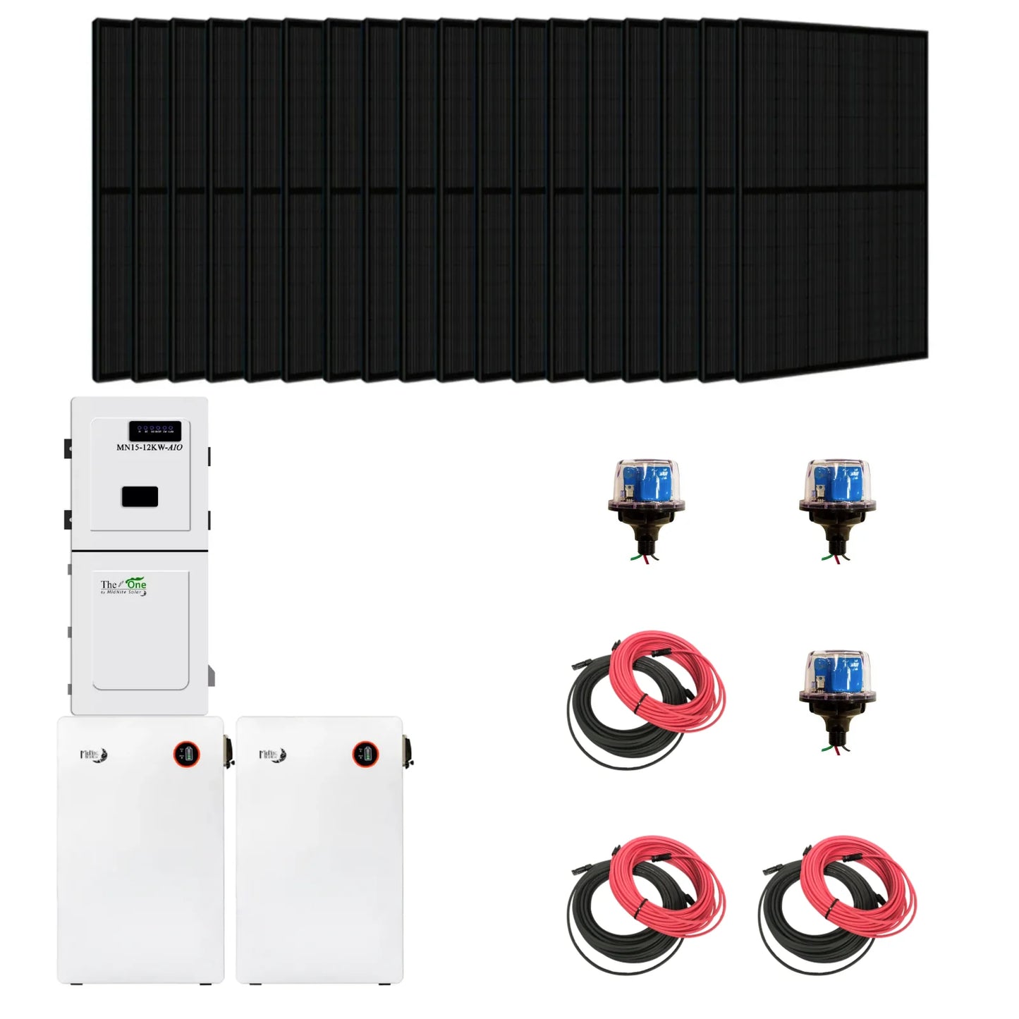 MidNite Solar Complete MidNite Power Hybrid Solar Kit - TheOne 11.4kW