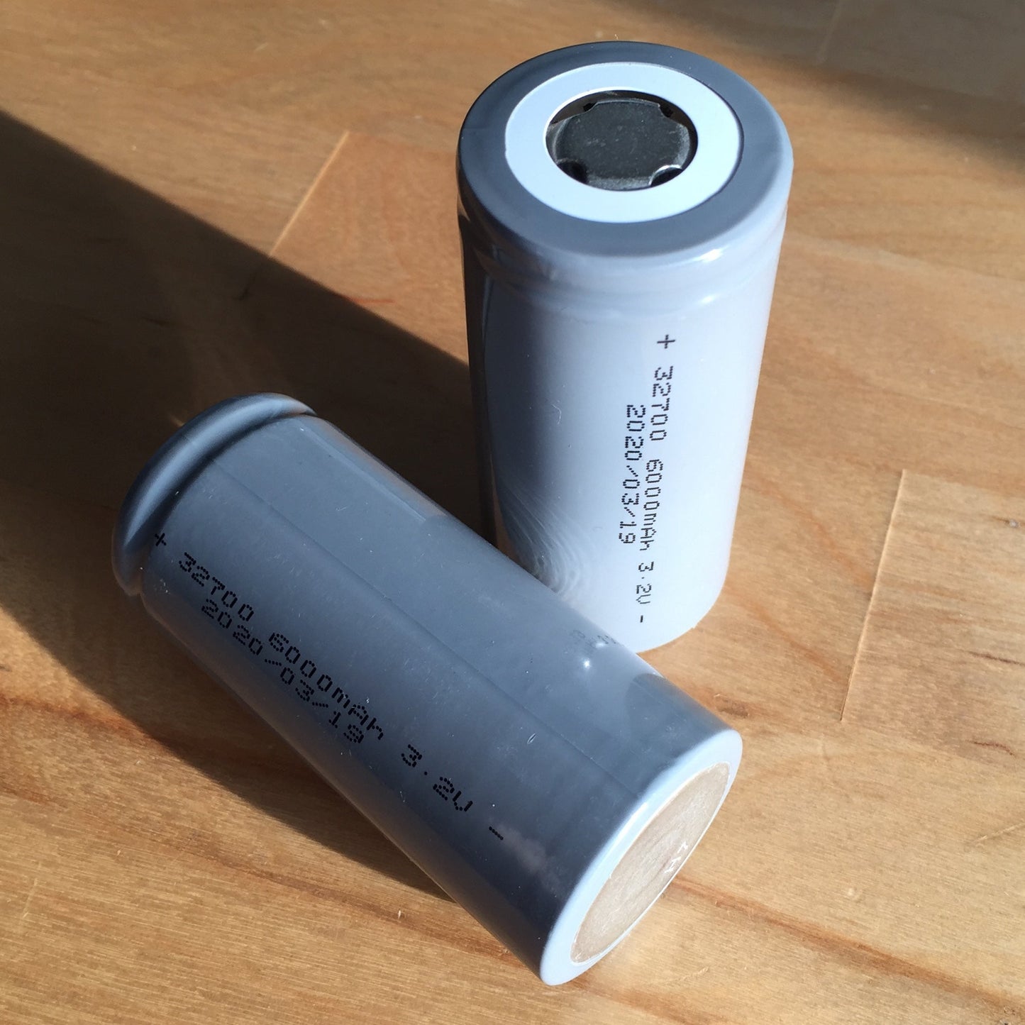 Panasonic LiFePO4 Cylindrical 32700 Cells; 6000 mAh 3.2 V LFP