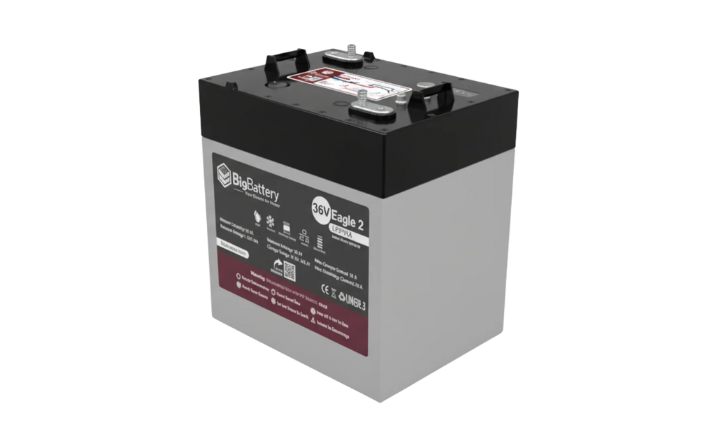 BigBattery 36V EAGLE 2 1.63 kWh LiFePO4 Battery with Heater and Comms