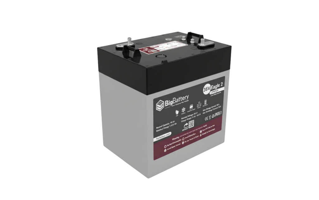 BigBattery 36V EAGLE 2 1.63 kWh LiFePO4 Battery with Heater and Comms