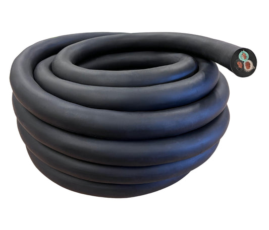 WindyNation 10/3 SOOW Cable Cord Wire - 10 Gauge 10 AWG 3 Cond. 600V