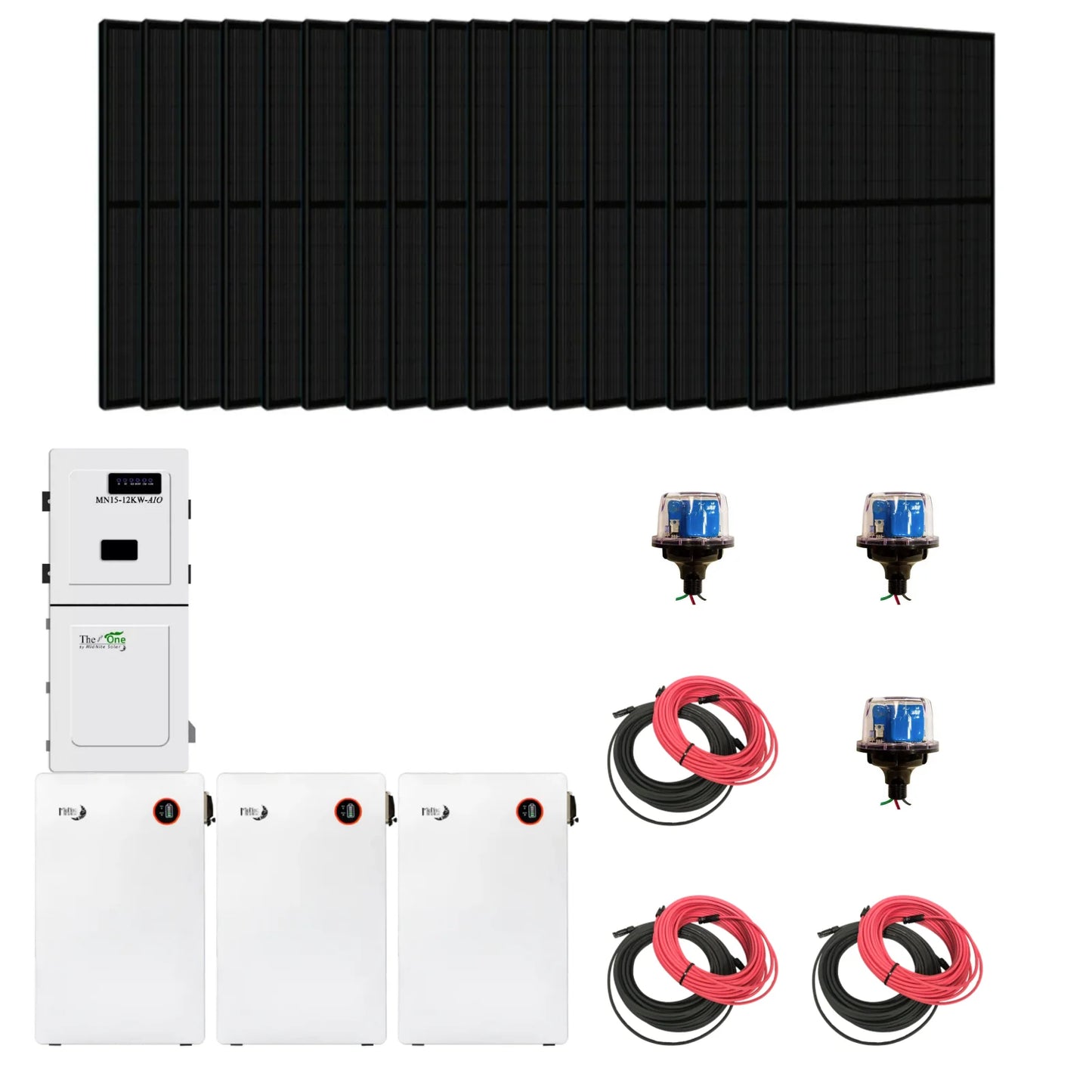 MidNite Solar Complete MidNite Power Hybrid Solar Kit - TheOne 11.4kW