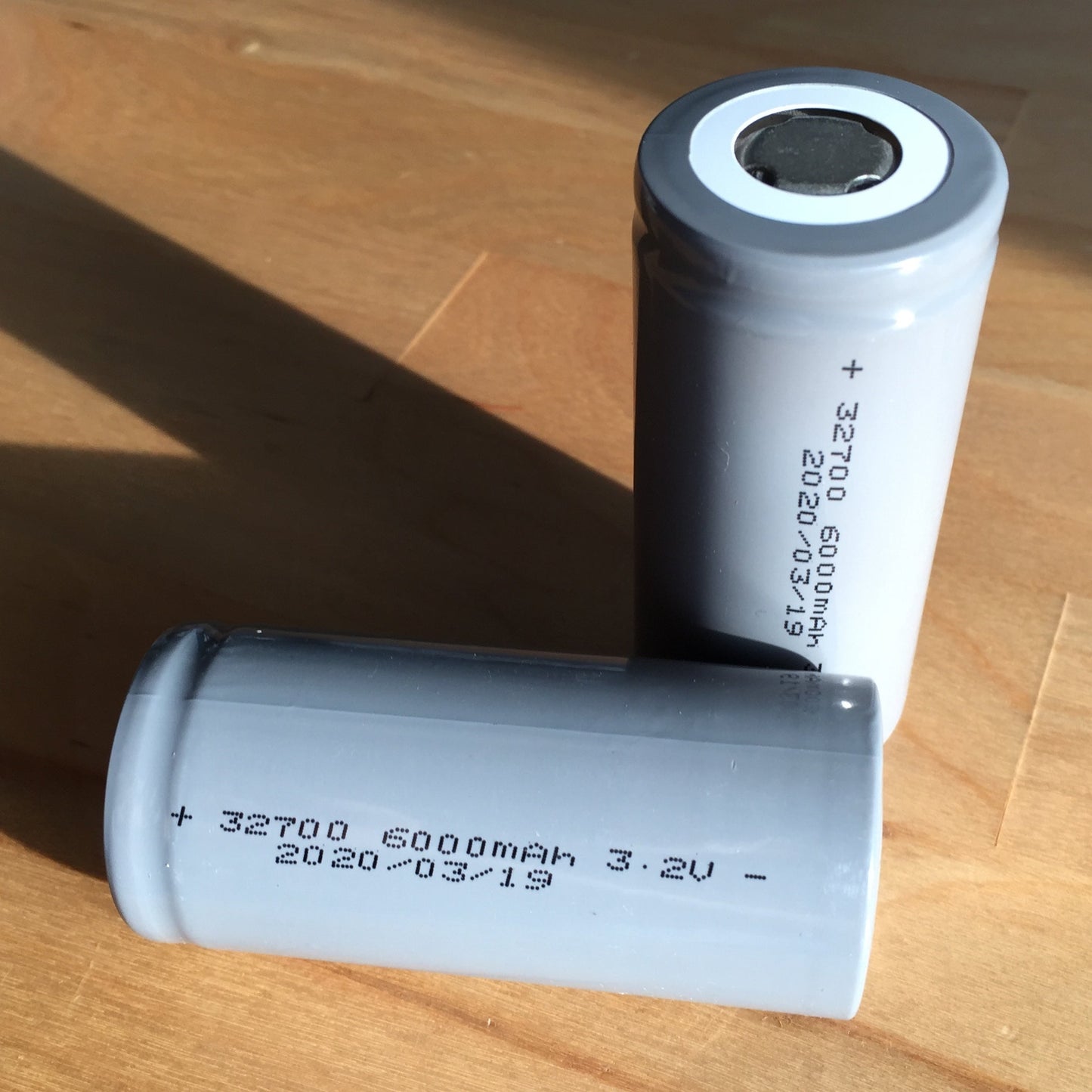 Panasonic LiFePO4 Cylindrical 32700 Cells; 6000 mAh 3.2 V LFP