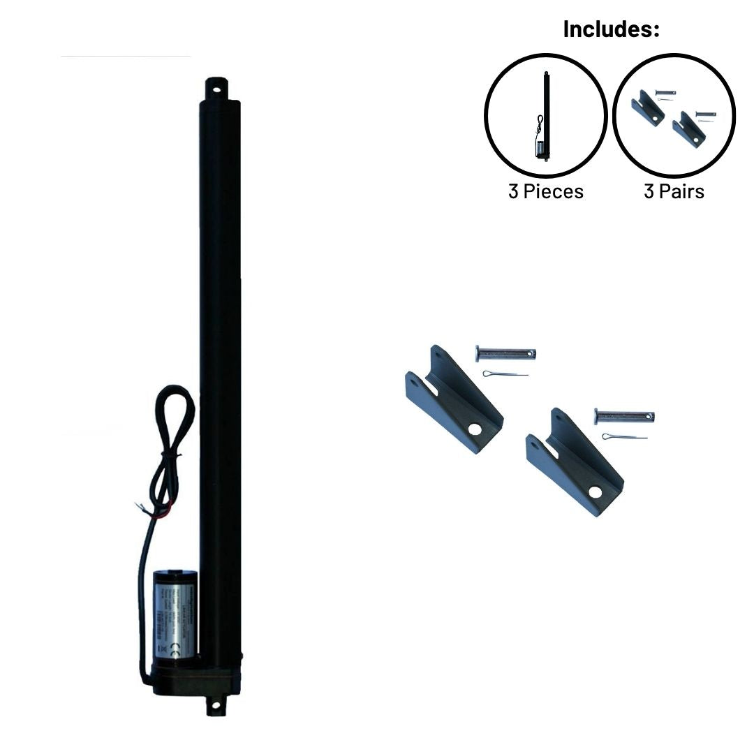 WindyNation Linear Actuators - 2", 4", 6", 8", 12", 16", 20", 30"