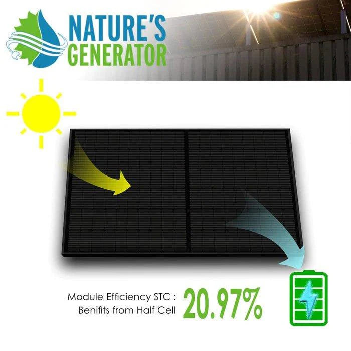 Nature's Generator 410 Watt Mono Solar Panel (2 Pack)