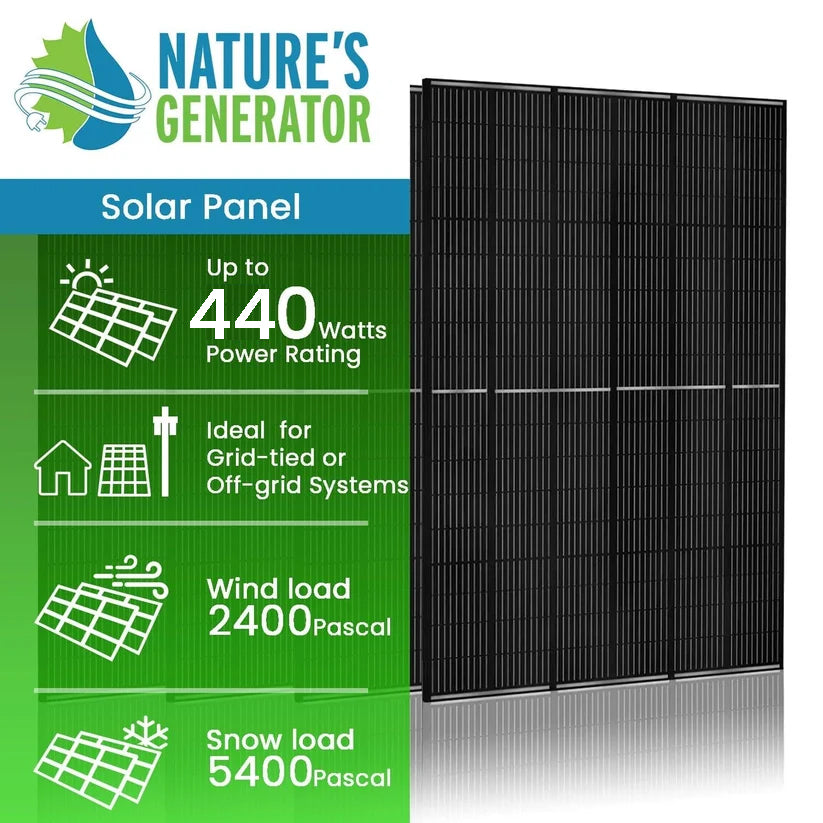 Nature's Generator MyGrid 10K Solar Generator for Home