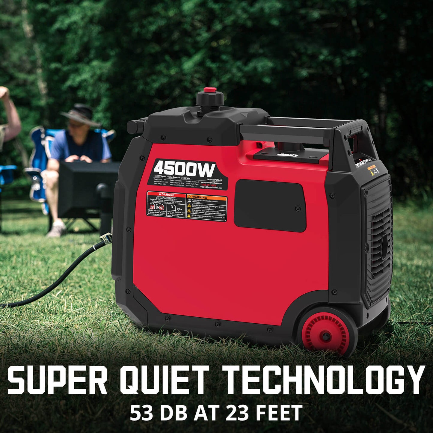 PowerSmart 4500W Inverter Generator PS5045