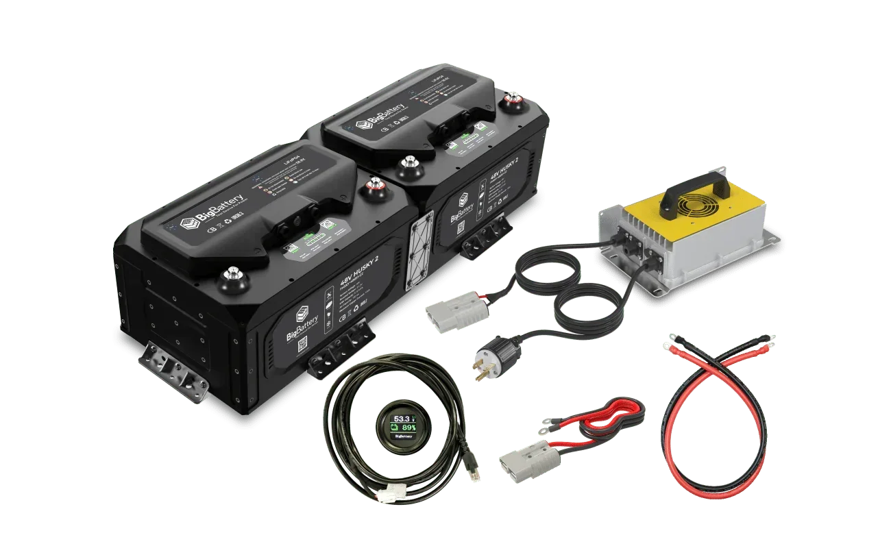 BigBattery 48V 2X HUSKY 2 PWR FAST CHARGER KIT
