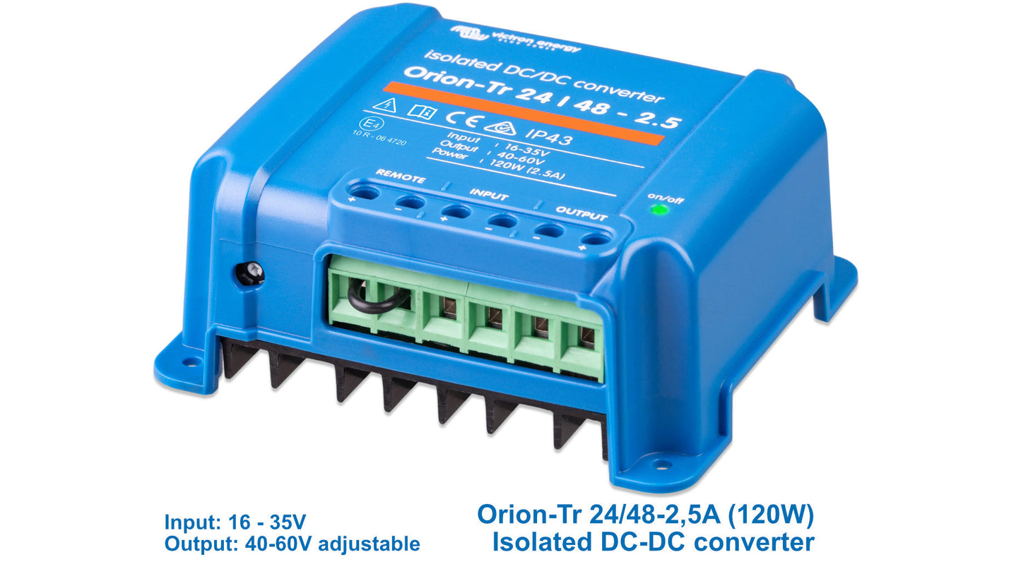 Full Battery DC-DC Transformers: step up/down converters for 12V, 24V