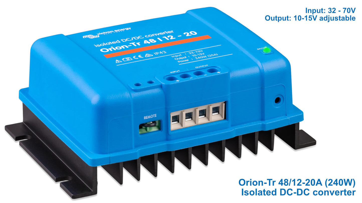 Full Battery DC-DC Transformers: step up/down converters for 12V, 24V