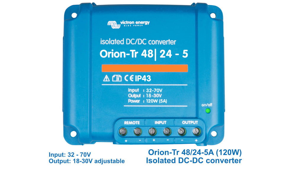 Full Battery DC-DC Transformers: step up/down converters for 12V, 24V