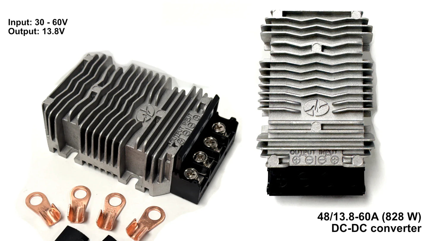 Full Battery DC-DC Transformers: step up/down converters for 12V, 24V