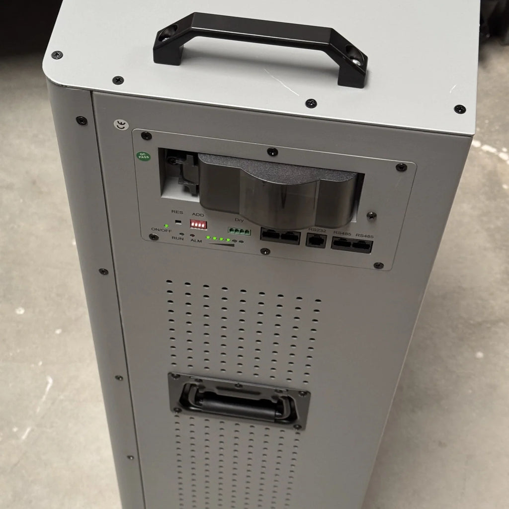 Full Battery 48V Tower: Rugged LiFePO4 Battery w/ Active Balance
