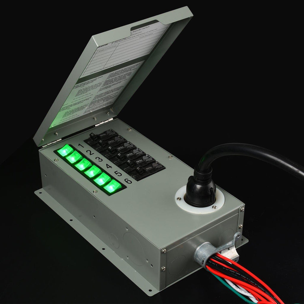 Nature's Generator Refurbished - 120V 30A 6-Circuit Transfer Switch