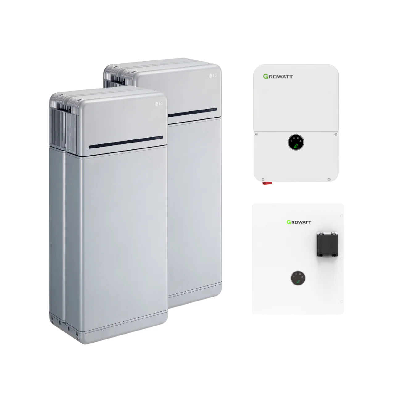 Growatt LG 16H Prime 16kWh High Voltage Battery Bundle w/ Growatt