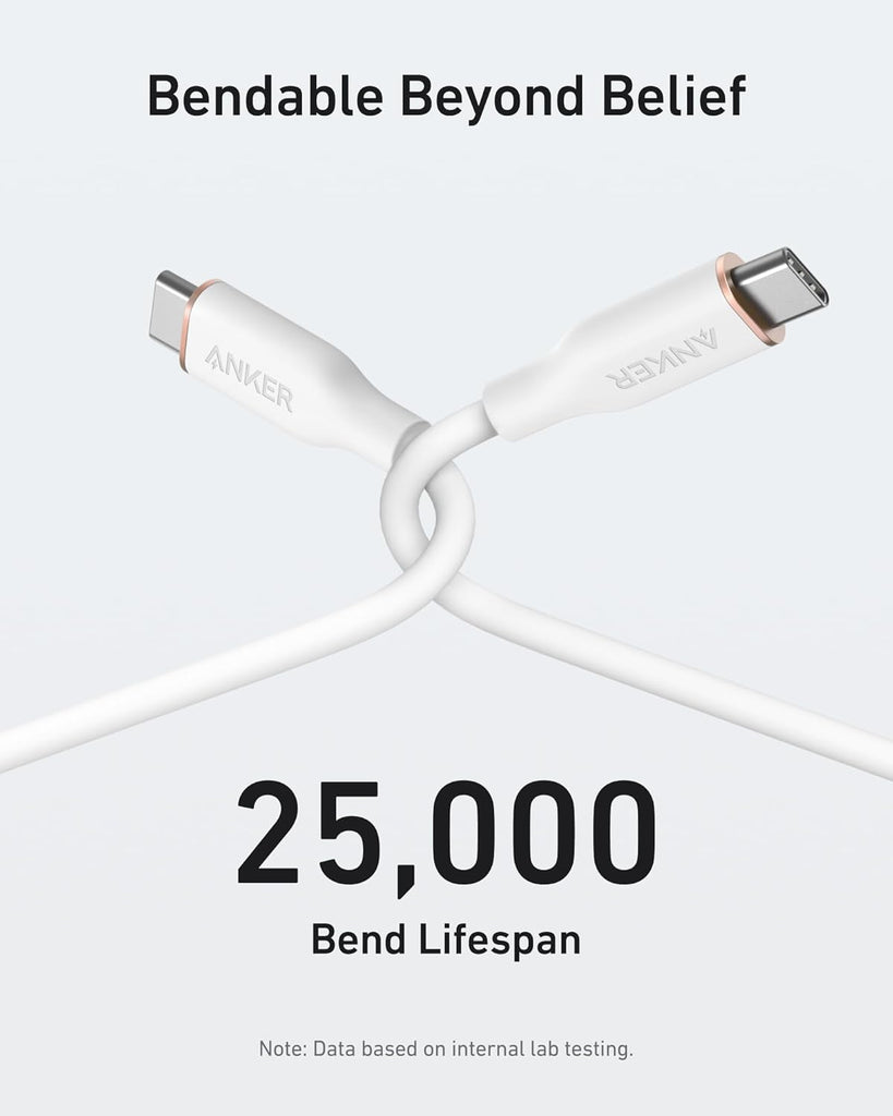 Anker <b>643</b> USB-C to USB-C Cable (Flow, Silicone)