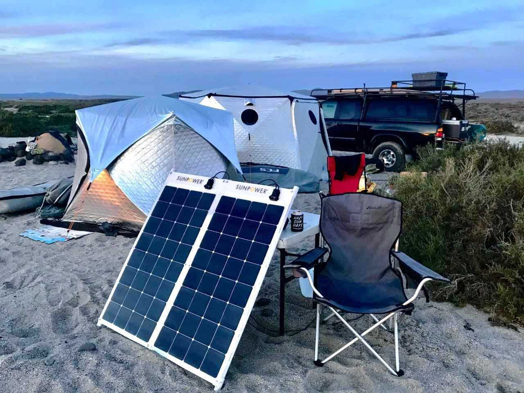 Full Battery Sunpower 100W Flexible Solar Panel (Pallet of 30)
