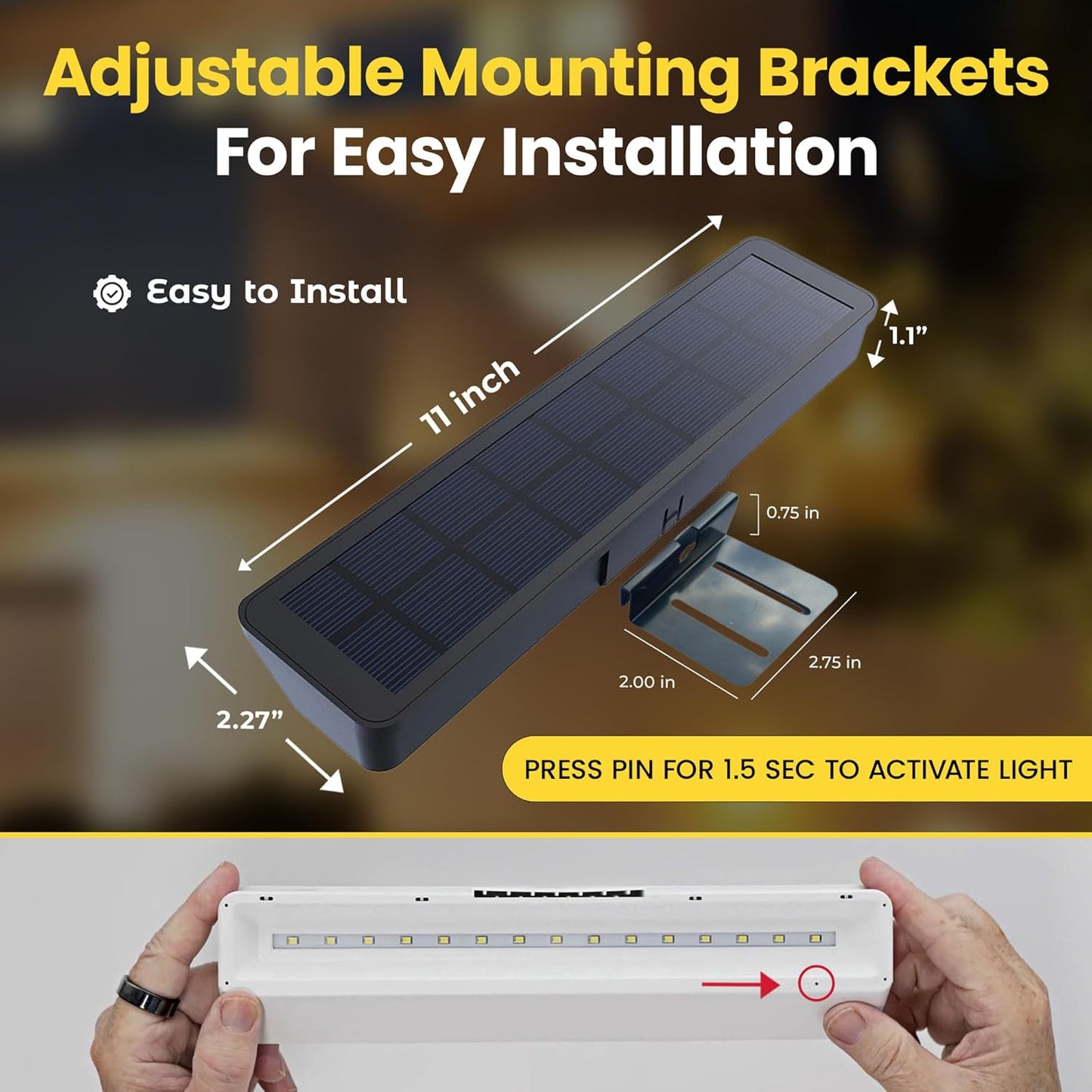 Brighticonic Solar Sign Lights for Advertising & Real Estate BICSSL-01