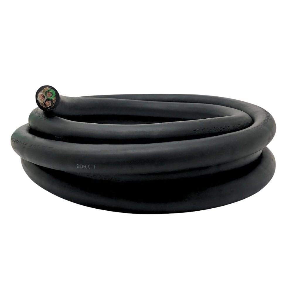 WindyNation 8/3 SOOW Cable Cord Wire - 8 Gauge 8 AWG 3 Cond. 600V