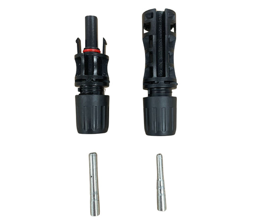 WindyNation 8 AWG 8 Gauge PV Solar Connectors for Solar Panel